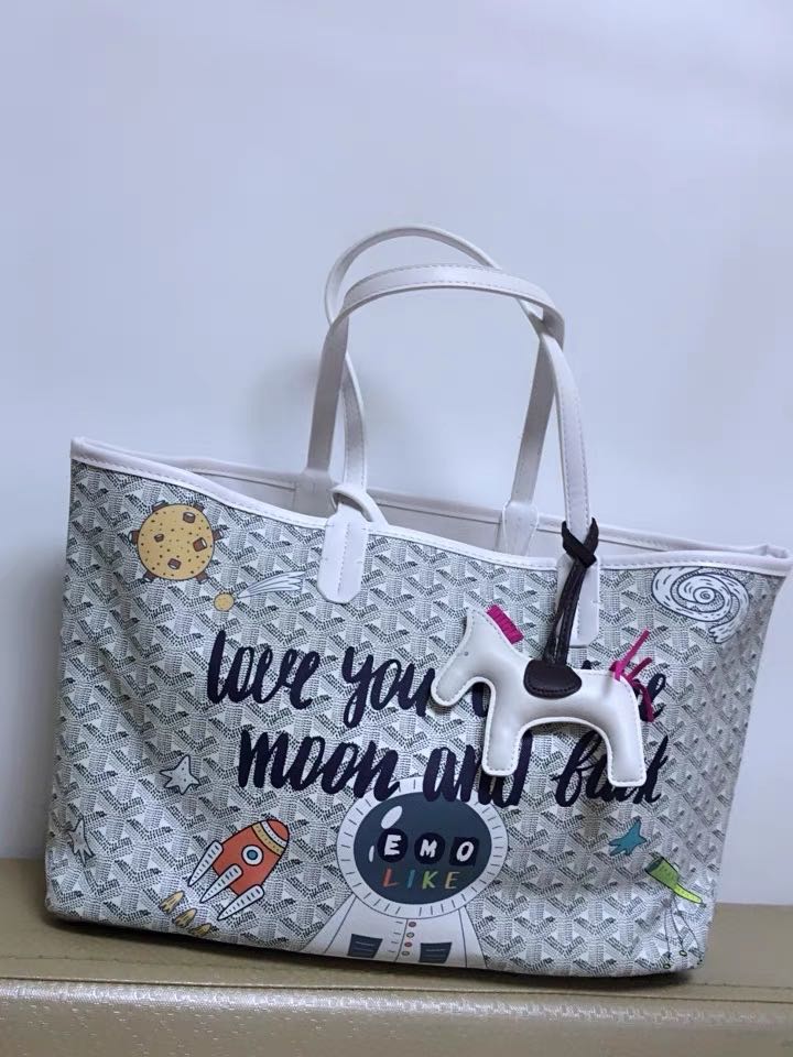 Emo Tote Bag White Women S Fashion Bags Wallets Tote Bags On Carousell