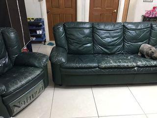 For Sale: Natuzzi Sofa Set (3-Seater / 2-Seater / Lazy Boy)