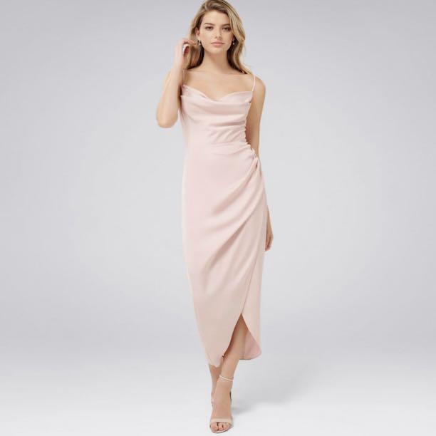Forever New Holly Cowl Neck Midi Dress 