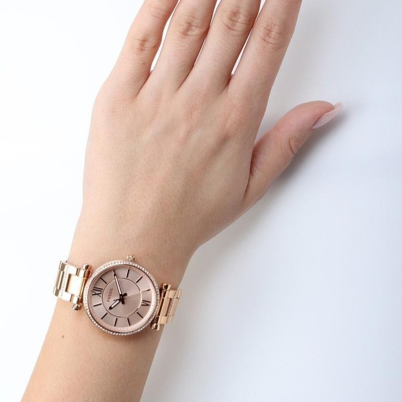 Fossil Watch ES4301 Rose Gold Original 
