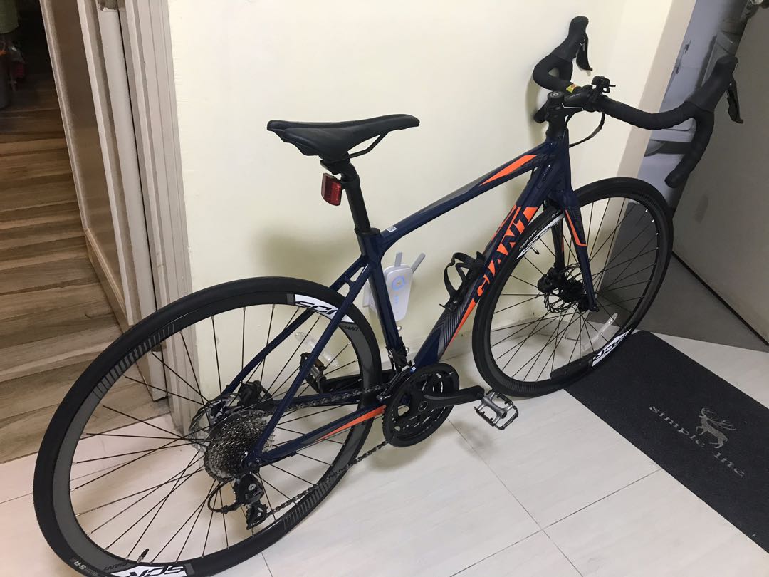 carbon fiber fork- Shimano Sora 