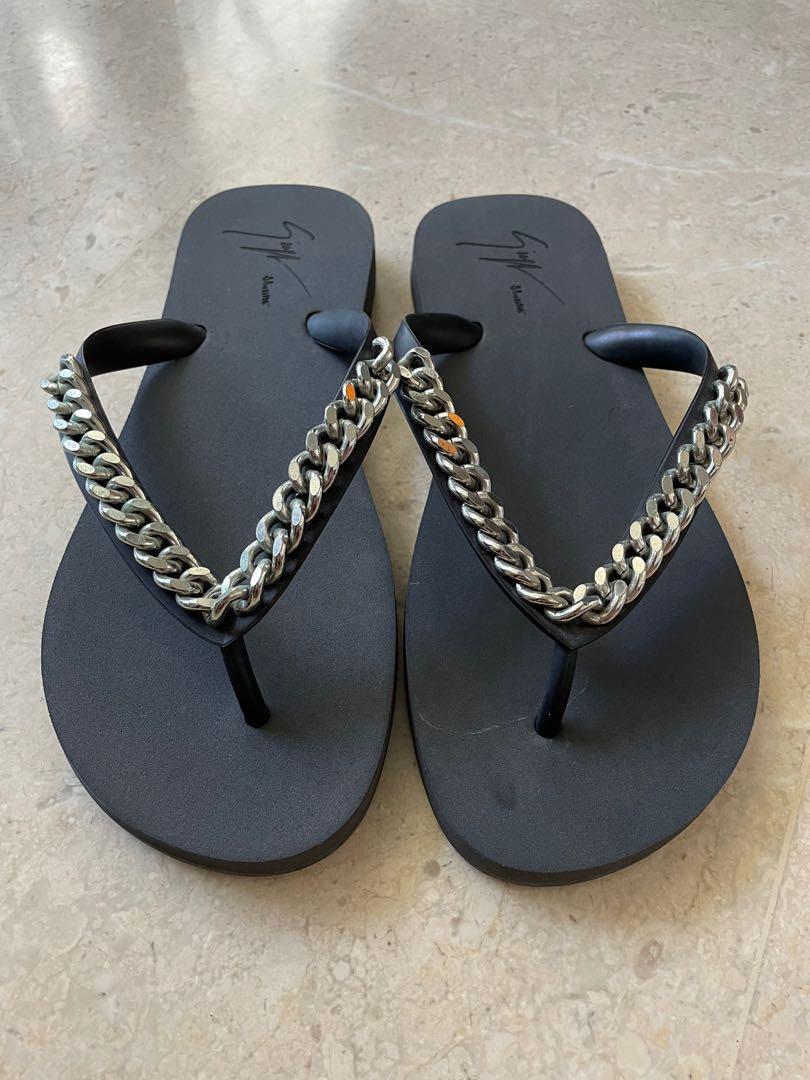 Giuseppe zanotti top mens flip flops