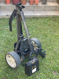 Used electric golf trolleys for sale Clearance