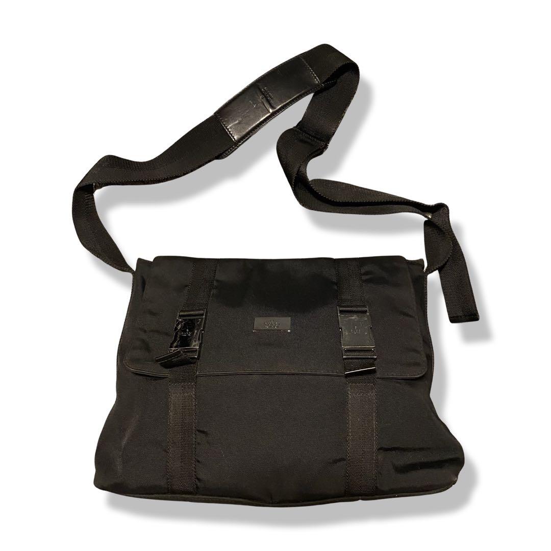 GUCCI GG Double Buckle Black Messenger Bag (Category: Sling Bags) located in Makati City. Submitted by zeugut (Listing ID 1085251999, Image 1). Description: 💯 Authentic GUCCI GG Double Buckle Messenger Bag ❗️NO JOYTALKS. Shipping c/o buyer. ❗️MOP: Gcash, BDO, SecurityBank, Unionbank, Eastwestbank ❗️Shipping via J&T Express. Lalamove, Grab express or Mr Speedy for same day delivery within metro manila (buyer will shoulder the handling fee). ⛔️Dis