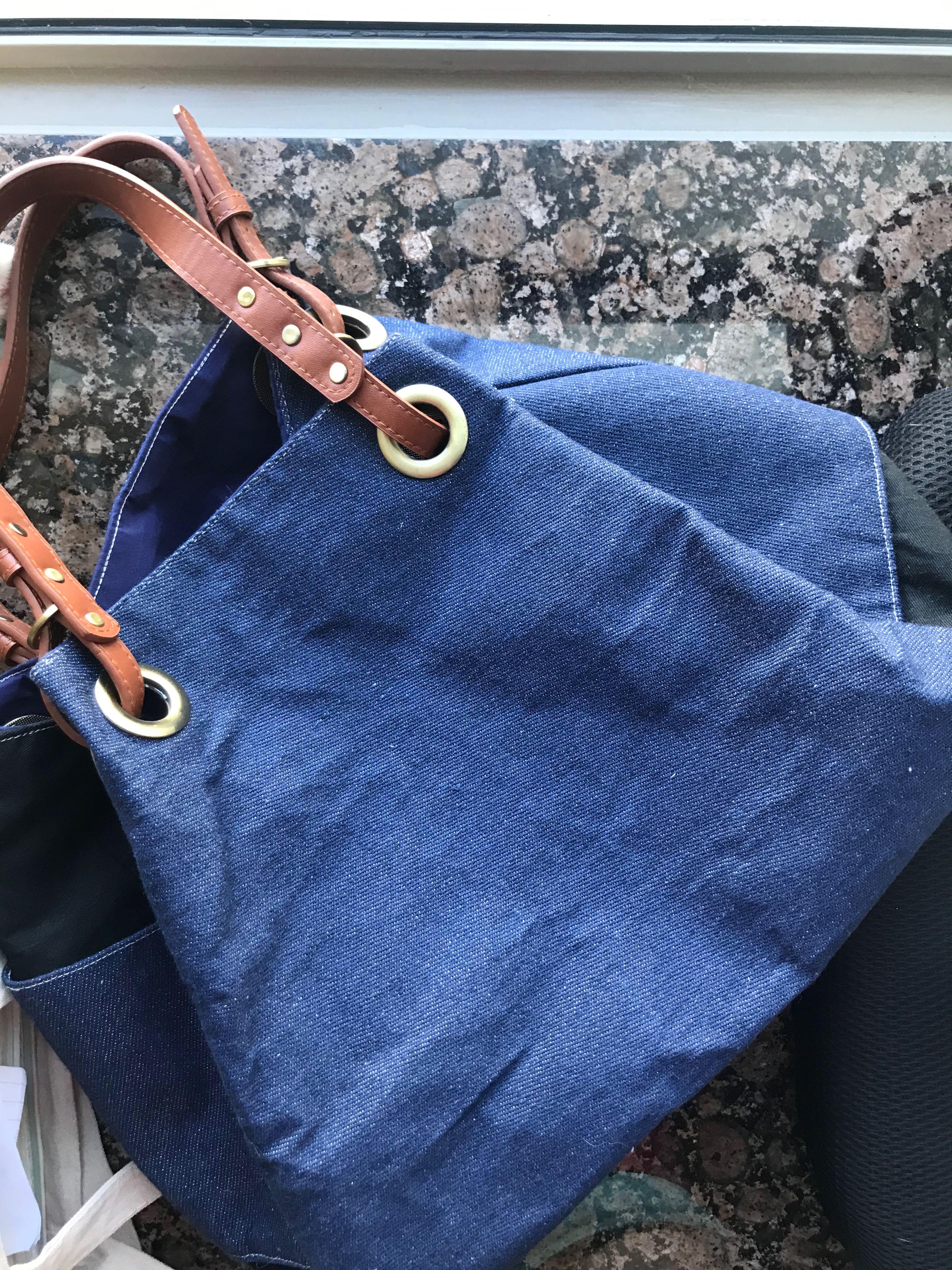 Handmade Denim Handbag with Unique Style