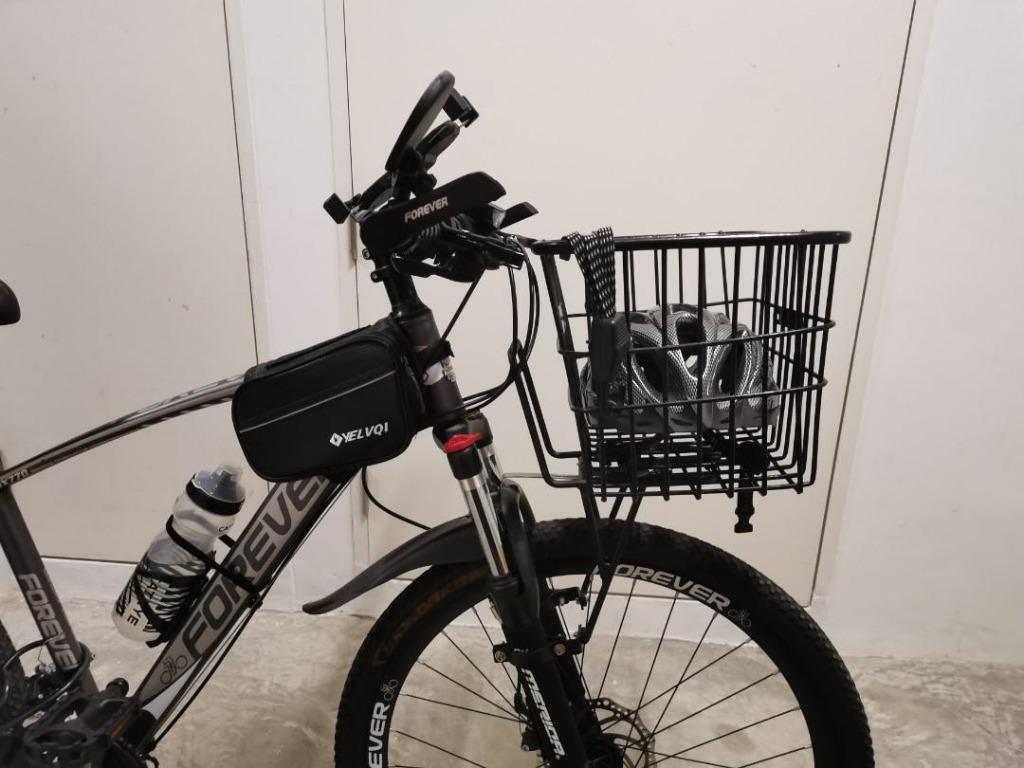 (SG Ready stock) Hardtail bicycle front rack, Sports Equipment ...