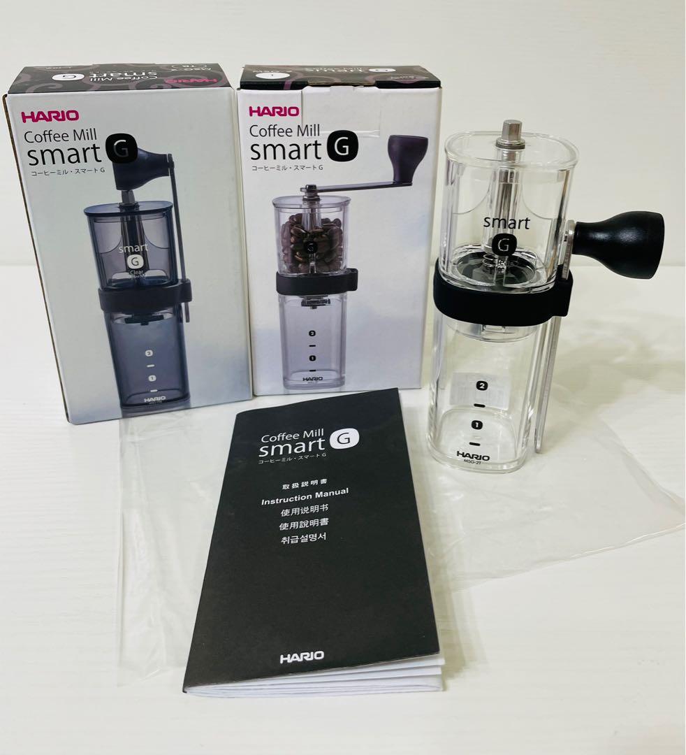 Hario Coffee Mill smart G 磨豆機, 家庭電器, 廚房電器, 咖啡機及咖啡壺 Carousell