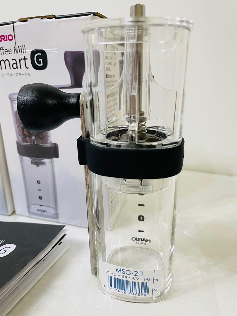 Hario Coffee Mill smart G 磨豆機, 家庭電器, 廚房電器, 咖啡機及咖啡壺 Carousell