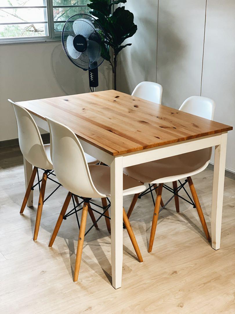 Ikea lerhamn dining clearance table