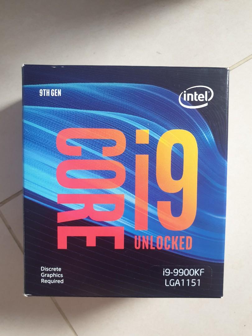 INTEL Core i9 - 9900KF 3.6 GHz 16MB キャッシュ 8コア/16スレッド