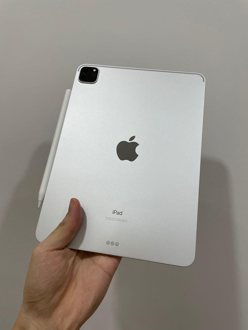 LIKE NEW iPad Pro 11” 128GB Silver (2nd Gen) [IN WARRANTY], Mobile 