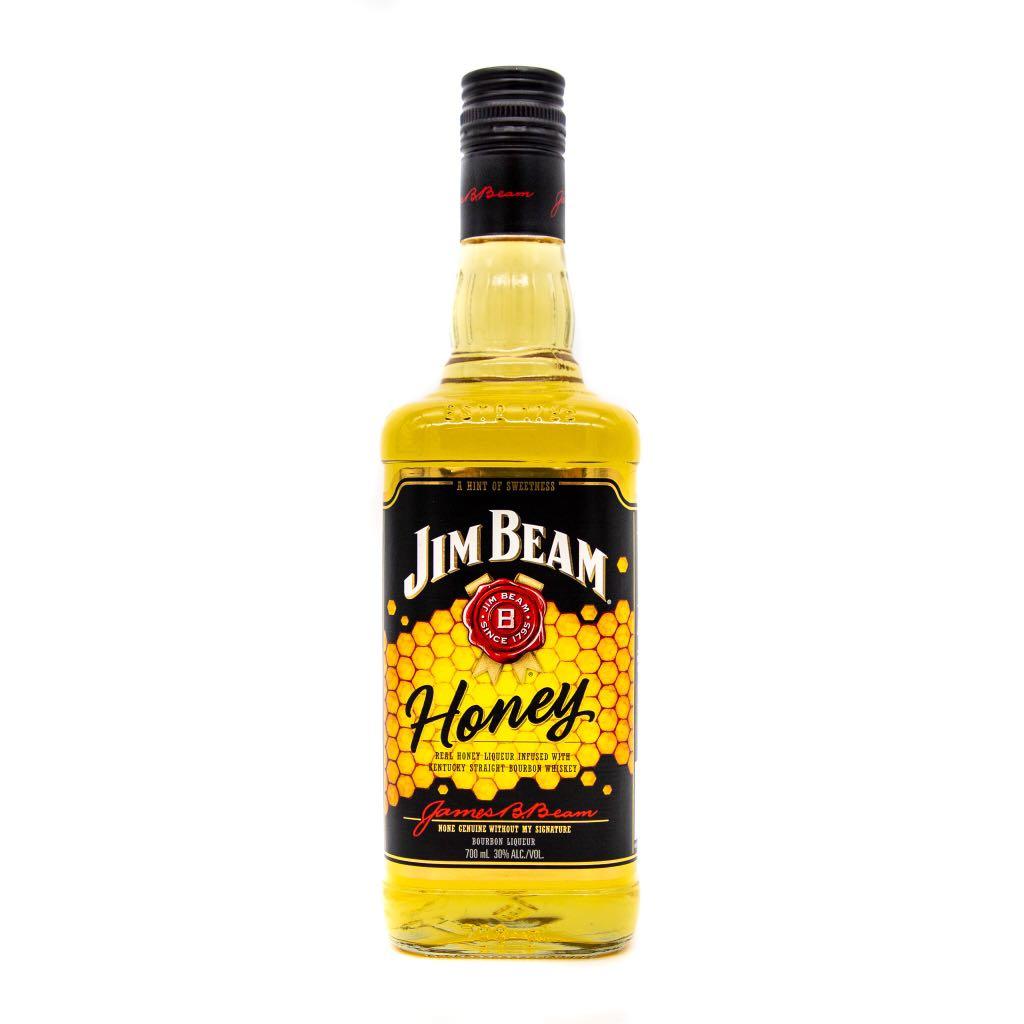 Jim Beam Honey 750ml, Food & Drinks, Alcoholic Beverages on Carousell