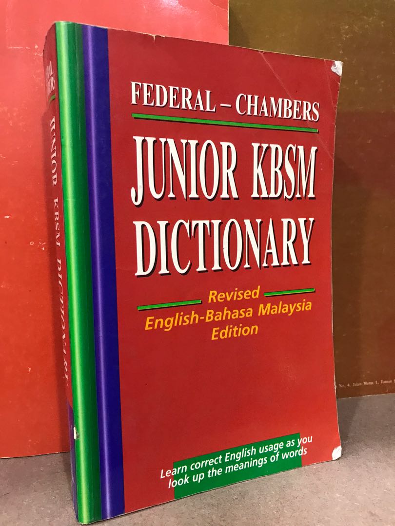 Kamus EnglishMalaysia Junior KBSM Dictionary, Hobbies & Toys, Books & Magazines, Textbooks on