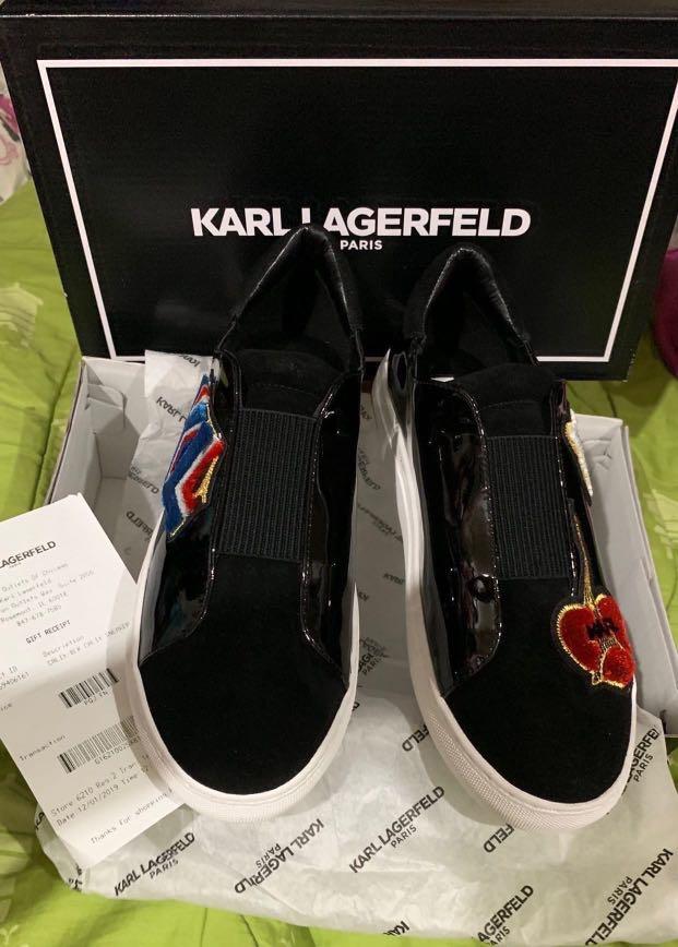 Karl lagerfeld shoes size , Women's Fashion, Footwear, Sneakers on  Carousell