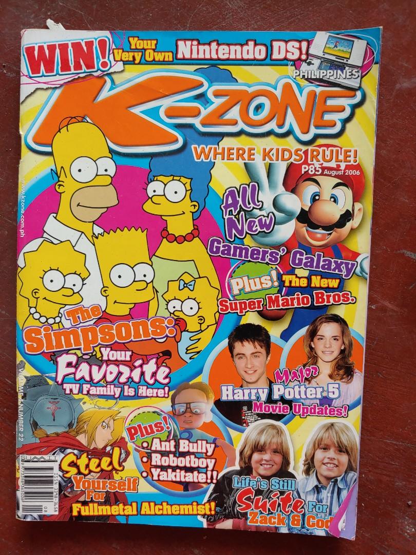 K Zone Aug 06 Issue Hobbies Toys Books Magazines Magazines On Carousell