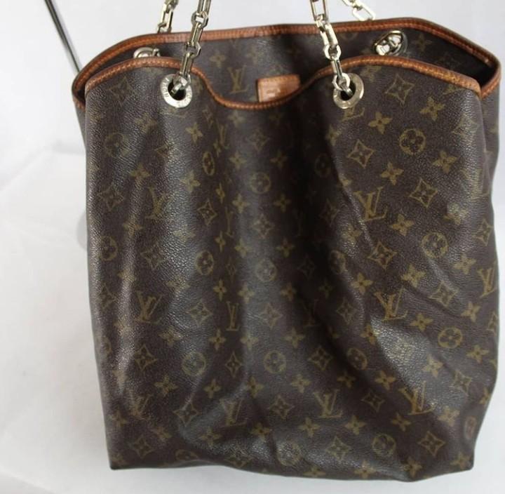 tas tote-bag Louis Vuitton Automne Hiver Brown 2008 Tote Bag