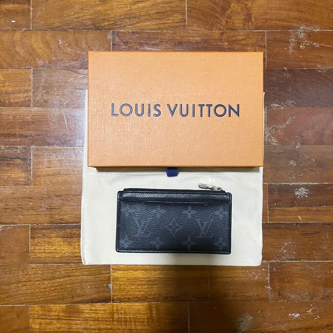 Louis Vuitton Coin Card Holder Monogram Mirror in Coated Canvas