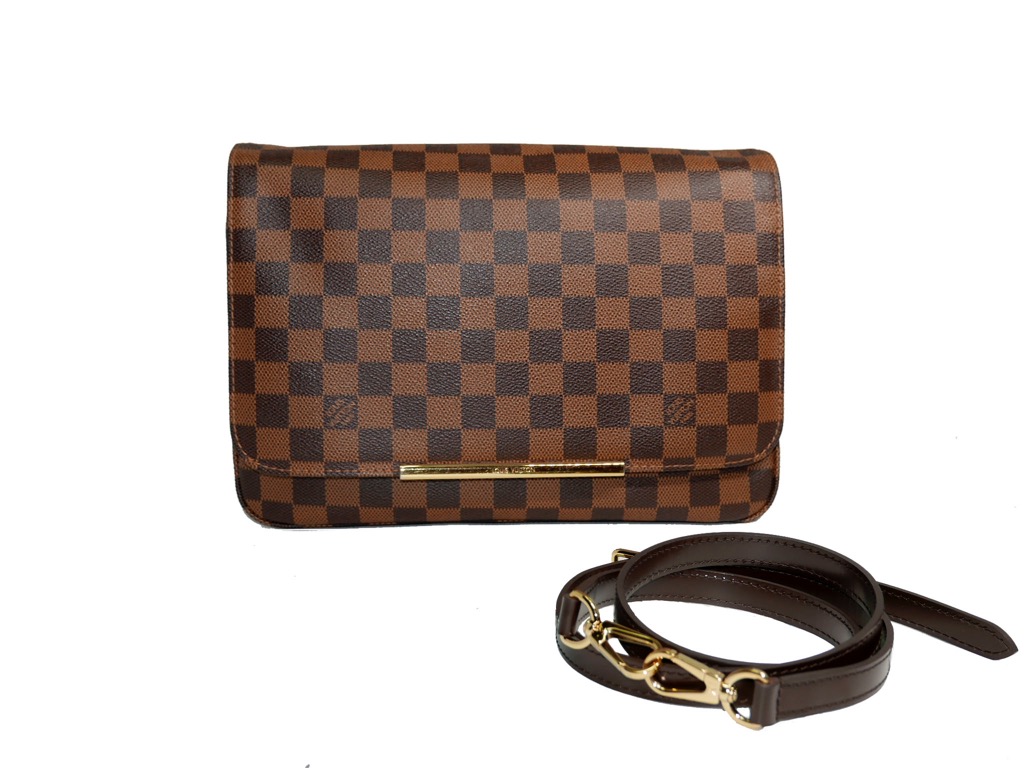 RESERVED) Authentic Louis Vuitton N41253 Hoxton GM Sling messenger