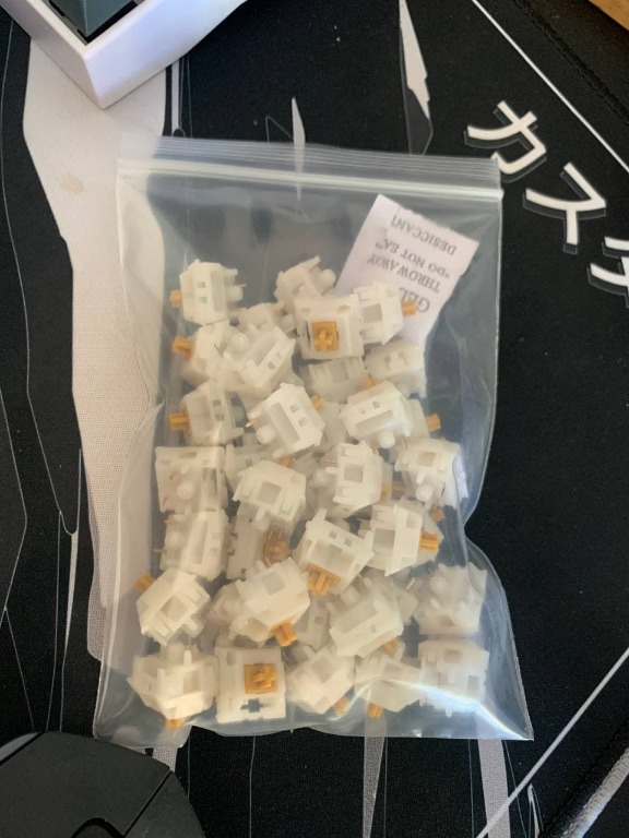 [LUBED] Gazzew Boba U4T Tactile Switch, Computers & Tech, Parts