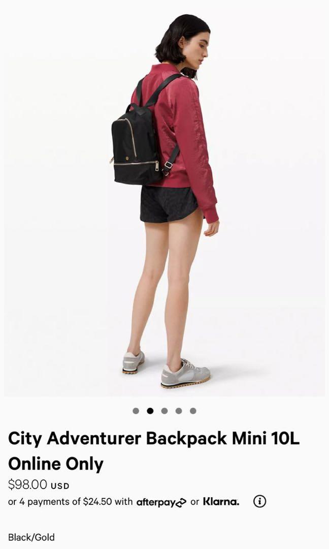 Lululemon City Adventurer Backpack Mini Women s Fashion Bags Wallets Backpacks on Carousell
