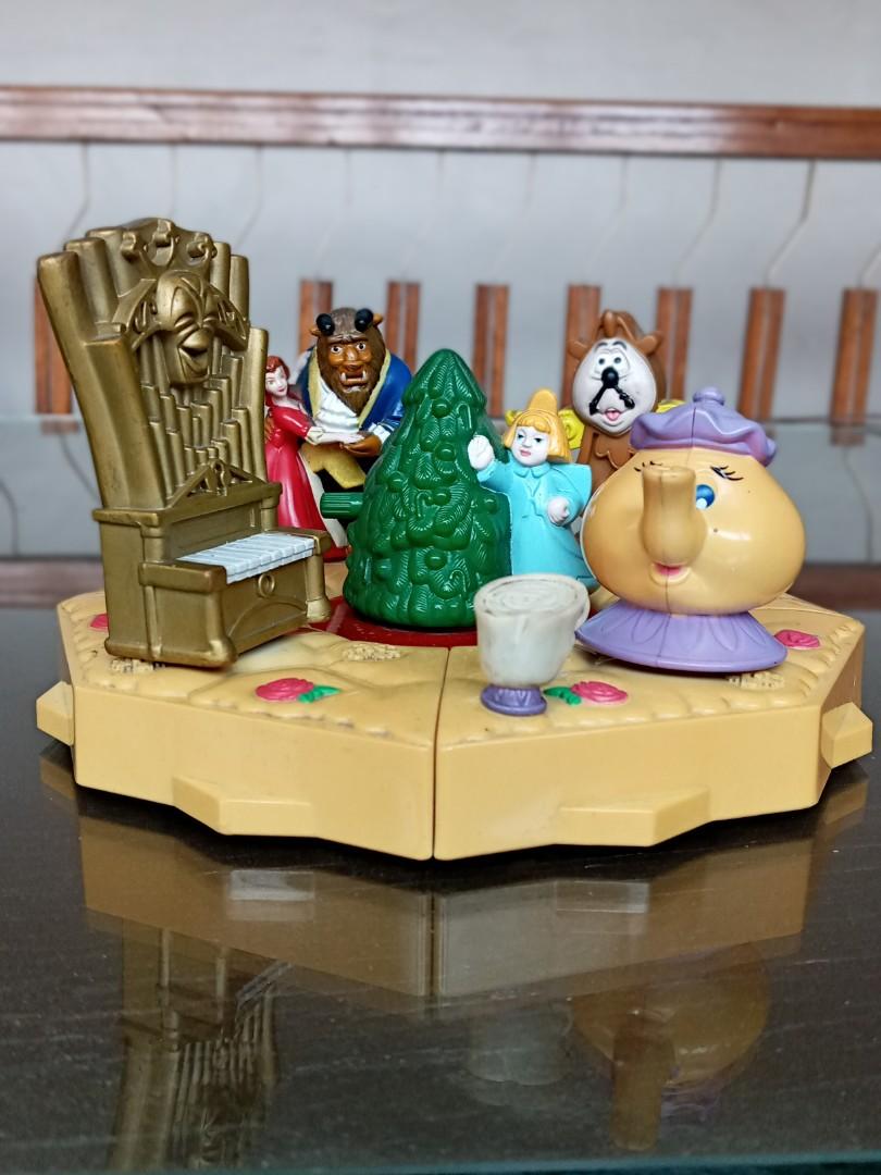 McDonald's Beauty and The Beast The Enchanted Christmas 1998 Happy Meal
