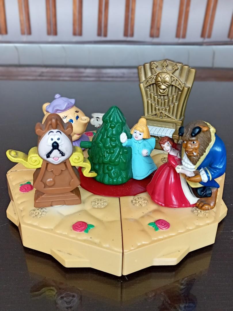 McDonald's Beauty and The Beast The Enchanted Christmas 1998 Happy Meal