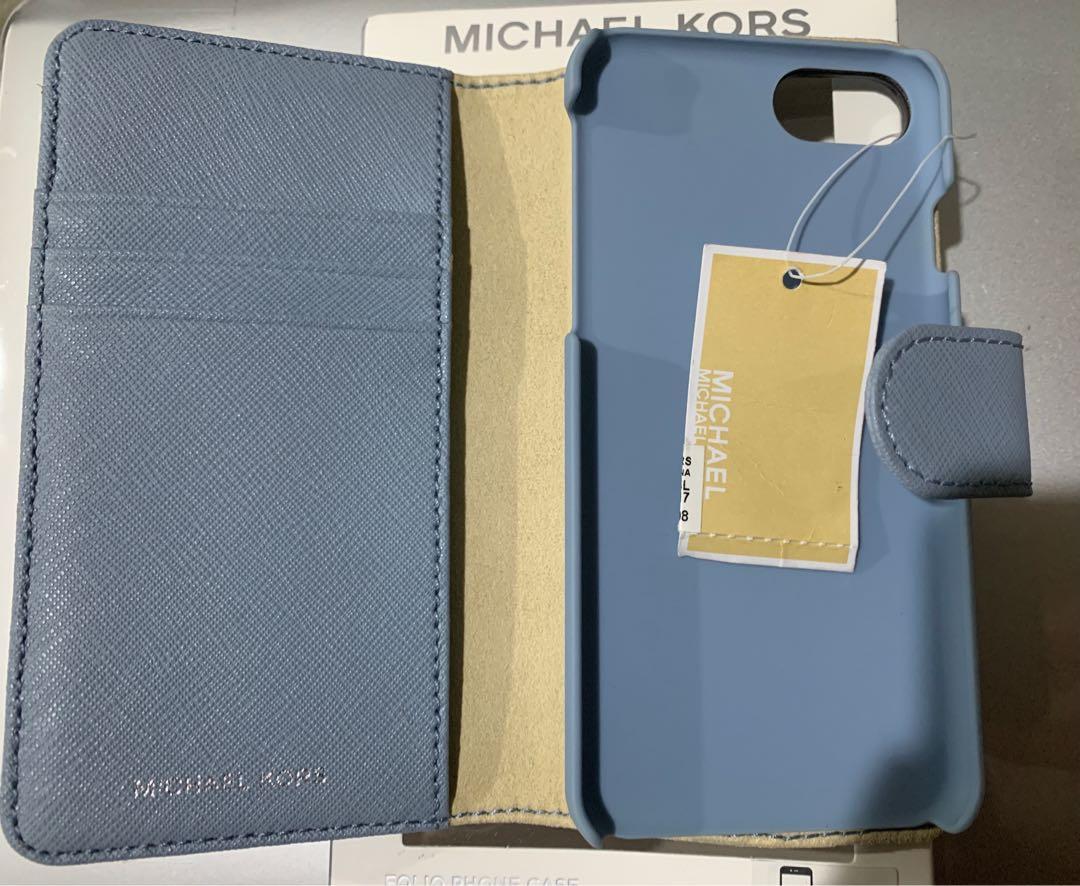 MICHAEL KORS IPHONE 7/8 FOLIO PHONE CASE AND CARDHOLDER, Mobile Phones &  Gadgets, Mobile & Gadget Accessories, Cases & Sleeves on Carousell