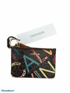 Multicolour monogram Calvin Klein wallet
