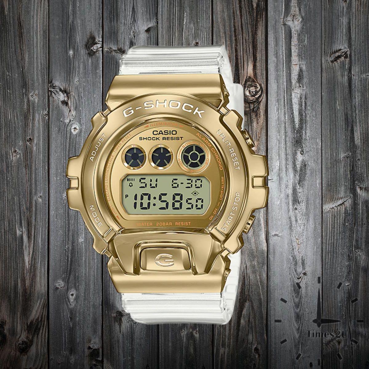G shock skeleton gold best sale