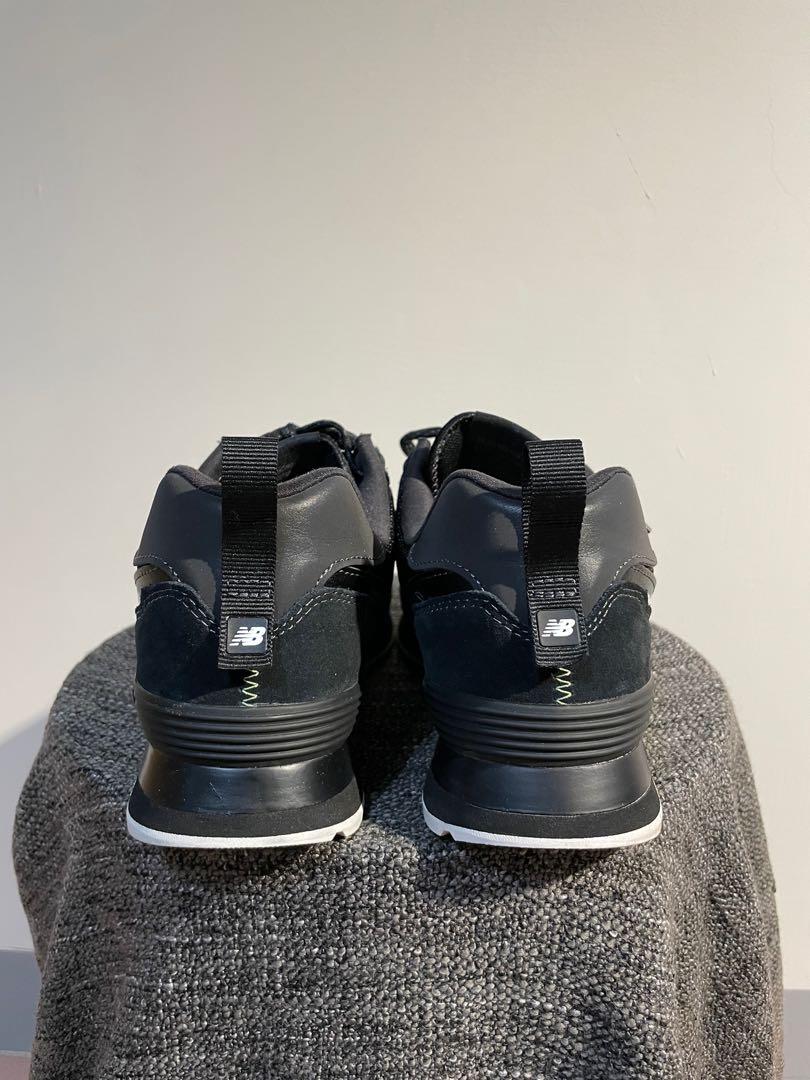 New Balance 574 ML574IDC 黑色復古休閒鞋US 10 #支持, 他的時尚, 鞋類, 運動鞋、球鞋在旋轉拍賣