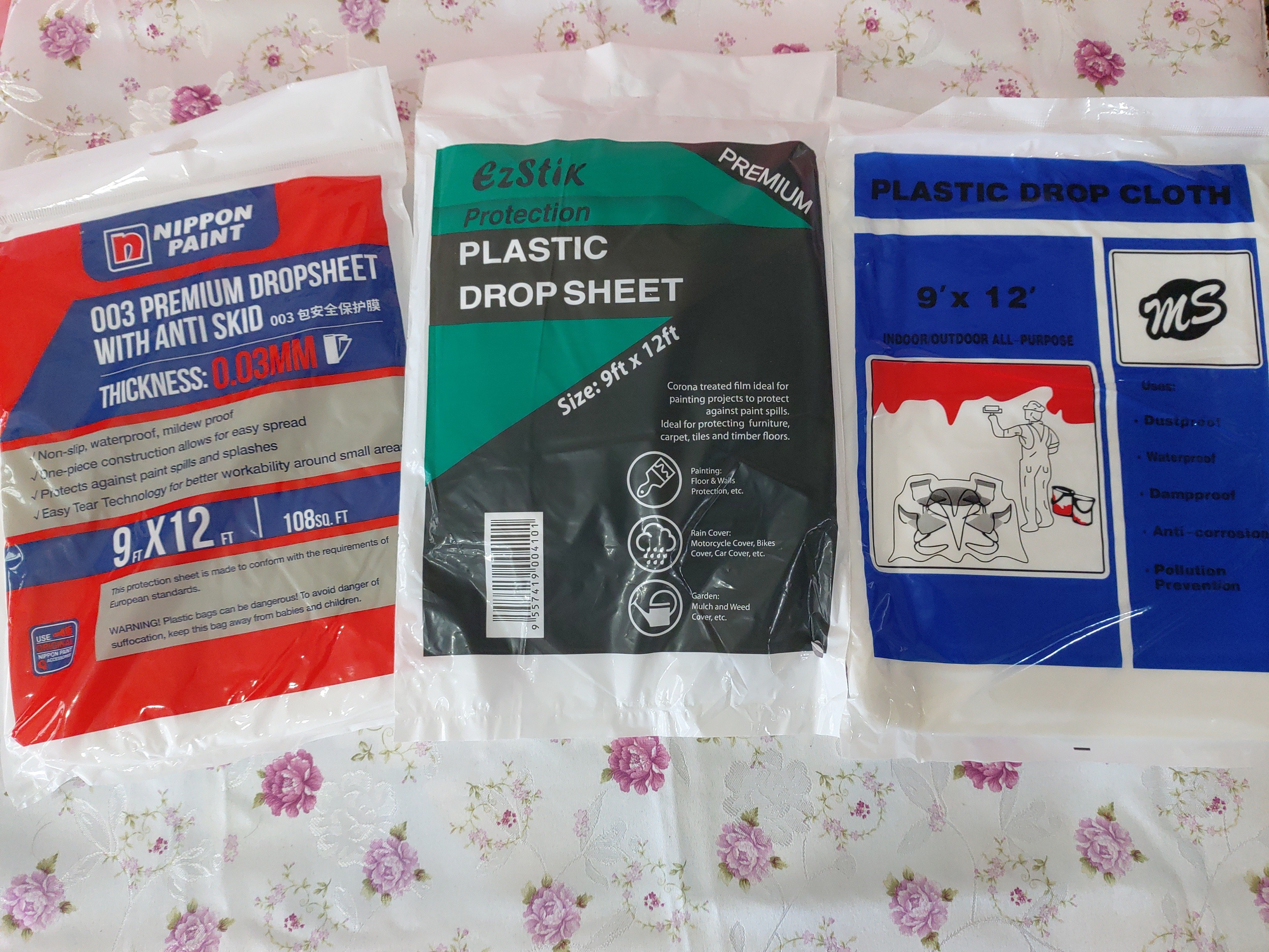 High Density Quality HDB HIP Toilet Renovation Useful DustSheets 9x12 high-density-quality-hdb-hip-toilet-renovation-useful-dustsheets-9x12