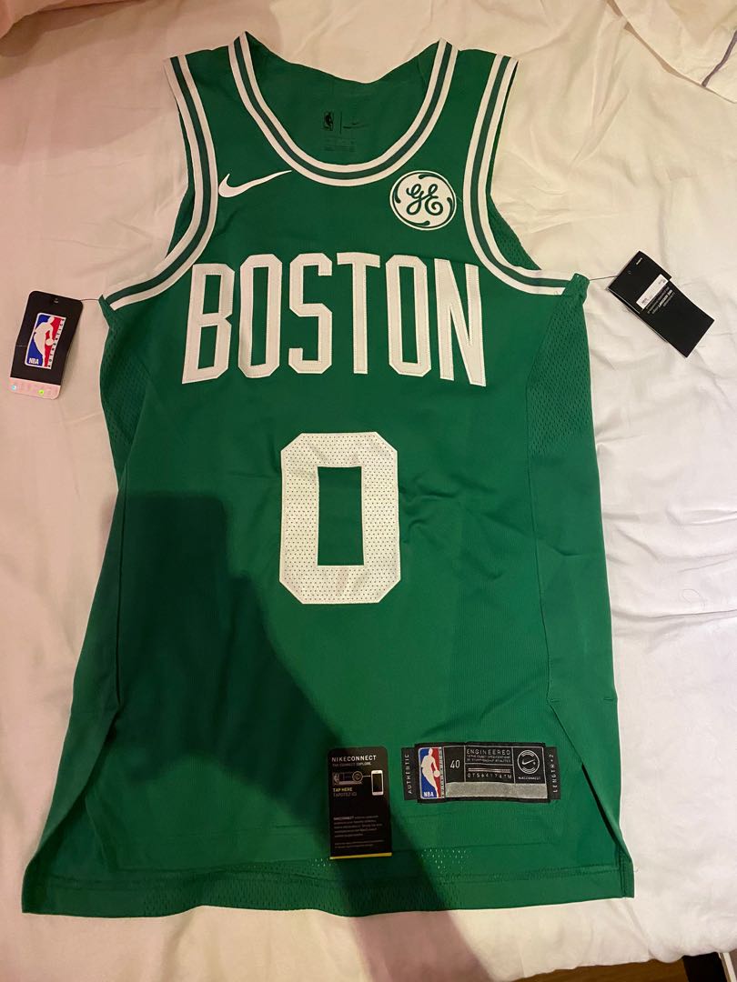 Nike Jayson Tatum authentic jersey with GE patch