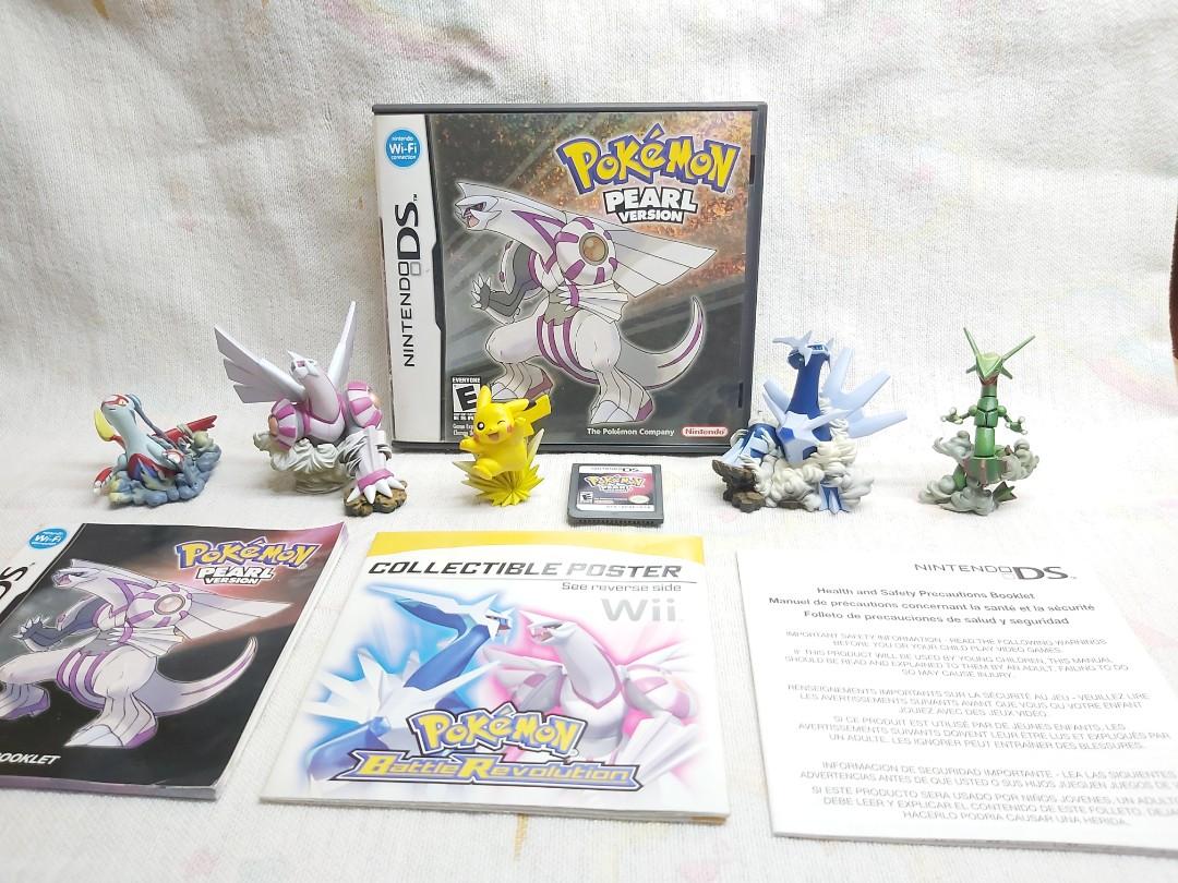 Nintendo Ds Pokemon Pearl Version 06 With Preorder Bonus Figure Collections By Kaiyodo And Other Freebies Super Rare Video Gaming Video Games Nintendo On Carousell