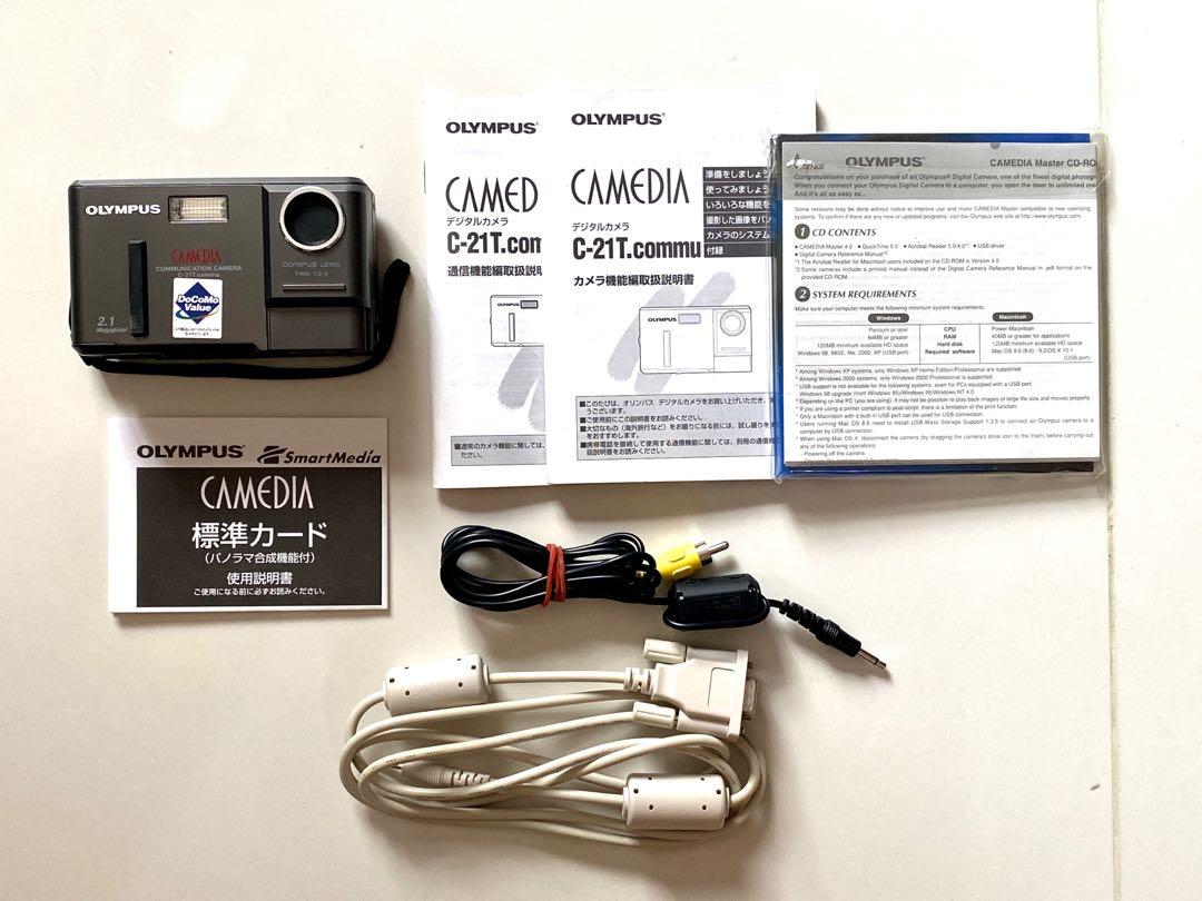 Olympus C-21T.commu 研究品、零件機或收藏品, 攝影器材, 鏡頭及裝備