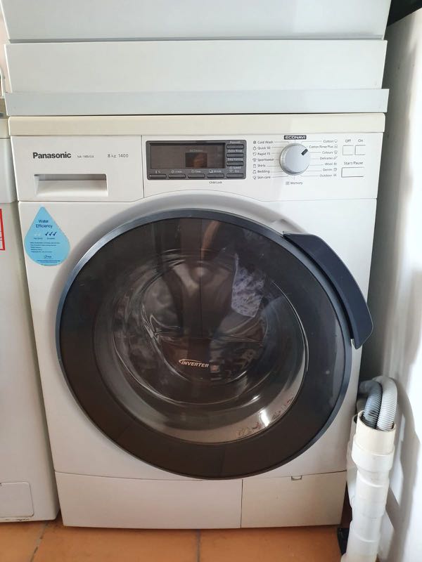 Panasonic Front Load Washing Machine 8kg, TV & Home Appliances, Washing