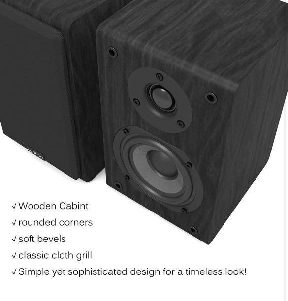 Passive Bookshelf Speakers 150 Watts, LP42 Home Theater Speakers