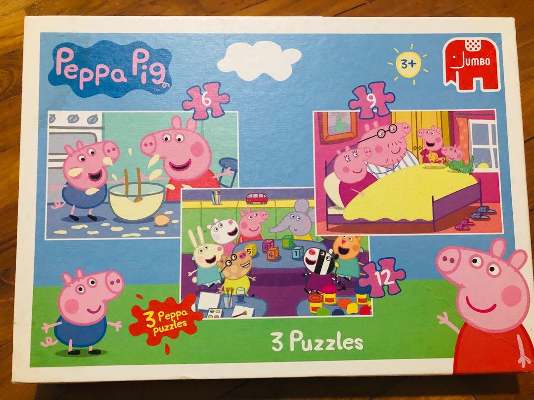 Peppa pig 3d 2025 puzzle