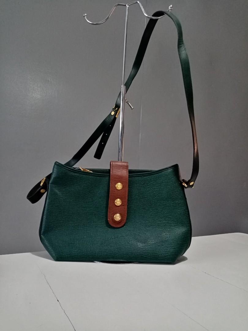 Philippe Charriol, Bags, Philippe Charriol Vintage Green Paris Sling Purse