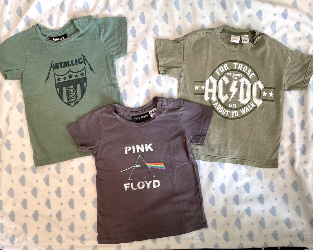 Baby rock tees top