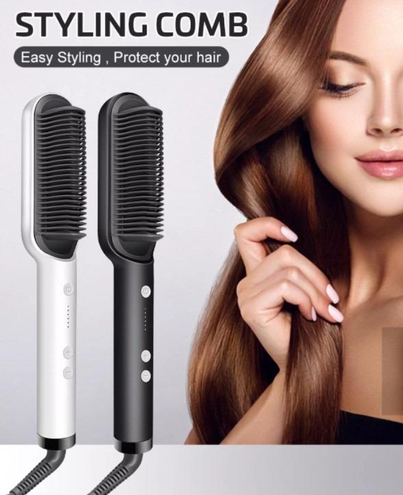 Electric hair hotsell straightening comb