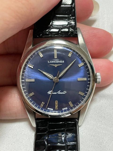 Rare vintage Longines Silver Arrow 