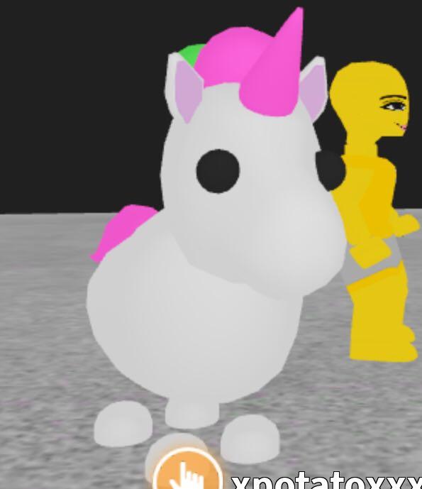 Roblox Adopt Me Unicorn Toys Games Video Gaming In Game Products On Carousell - roblox adopt me unicorn plush