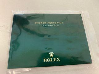 Rolex Explorer II Booklet