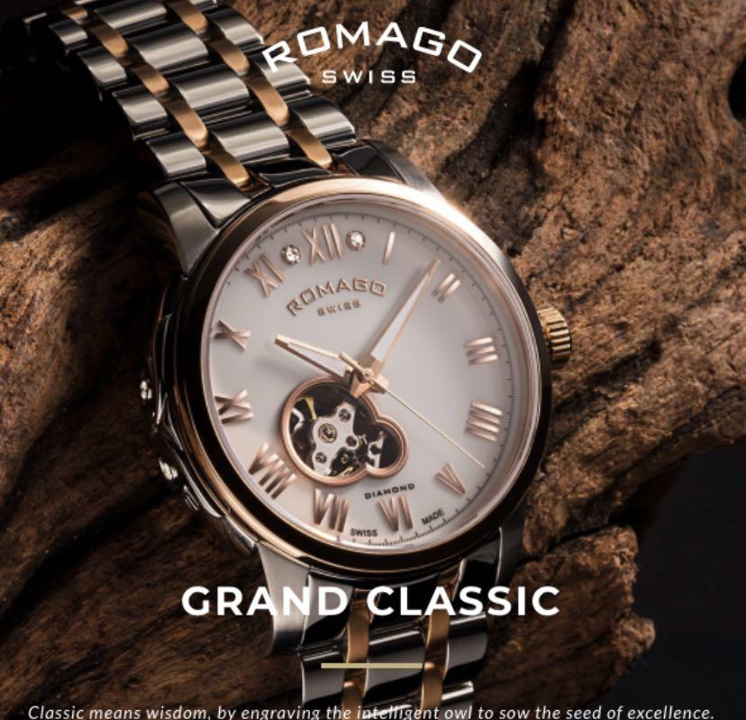 Romago swiss clearance watch price