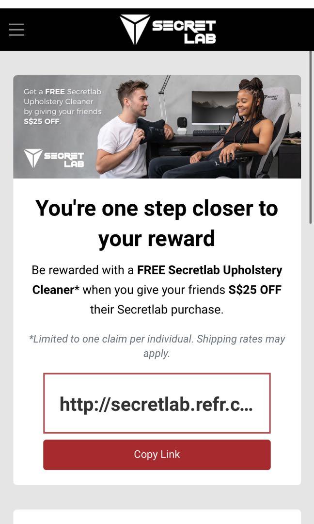 Secret lab chair discount code 25 OFF Furniture Home Living Furniture Chairs on Carousell