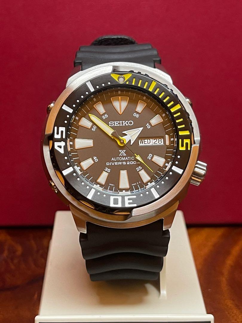 Seiko yellow clearance fin baby tuna