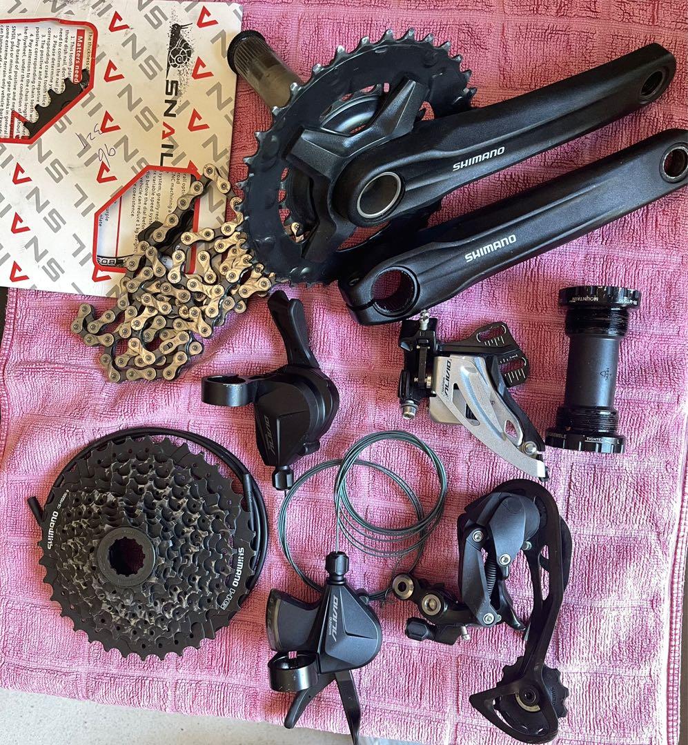 Groupset shimano alivio 9 speed best sale