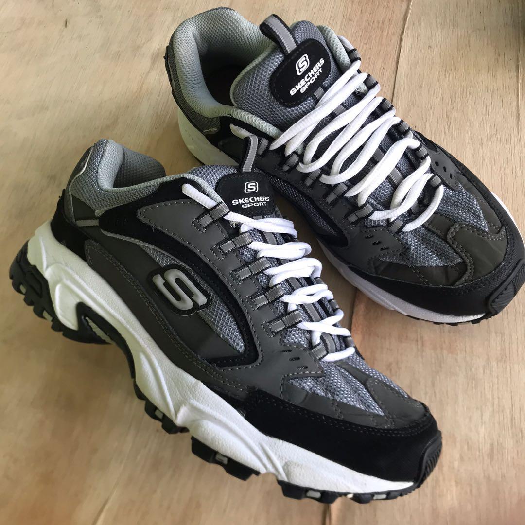 skechers stamina grey