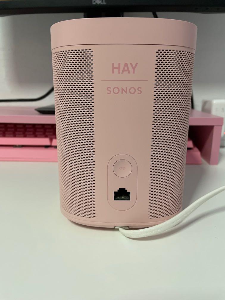 SONOS One HAY ソフトピンク スピーカー オーディオ機器 家電・スマホ・カメラ 即納翌日発送