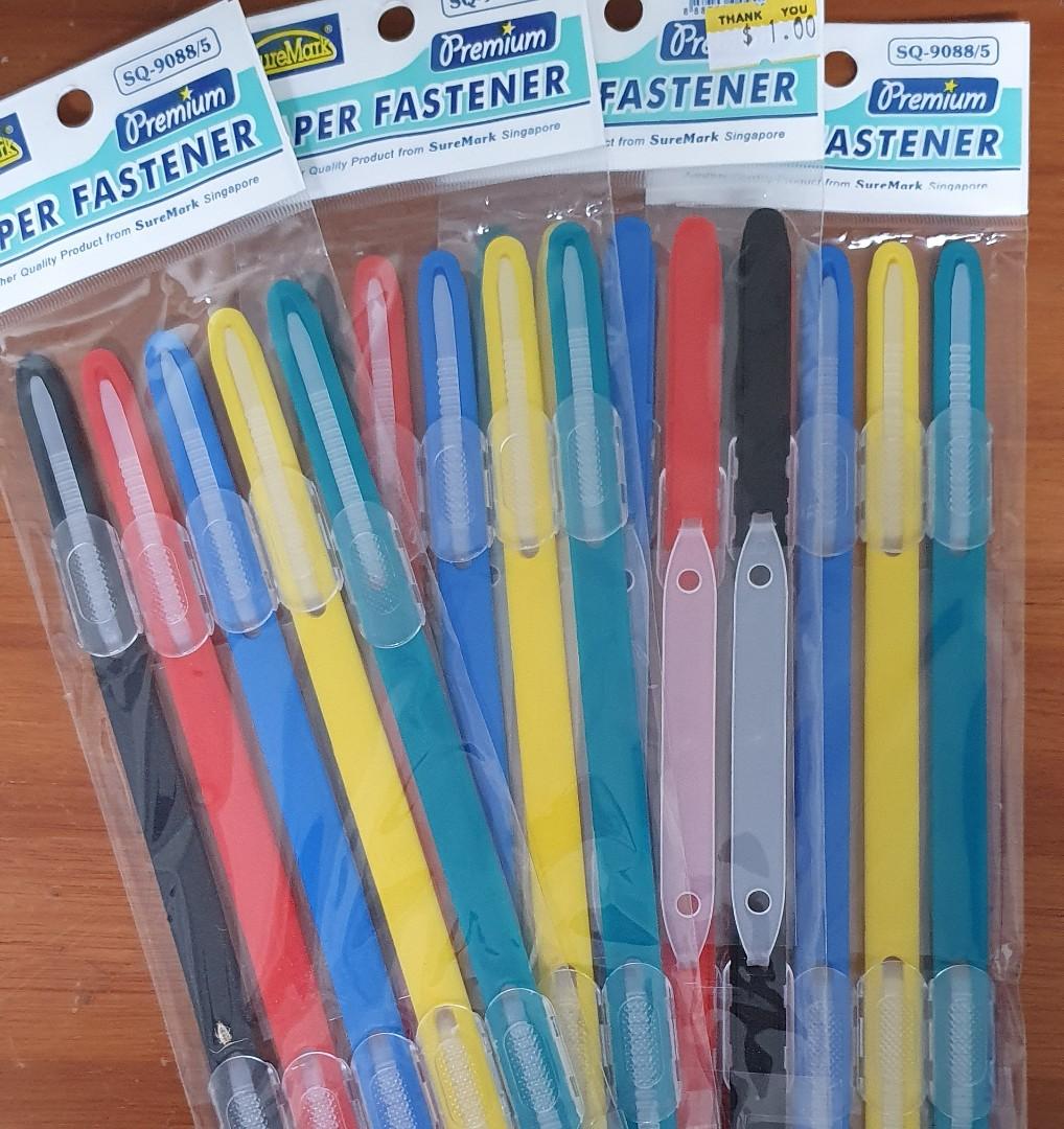 Suremark Premium Paper Fasteners, Hobbies & Toys, Stationery & Craft ...